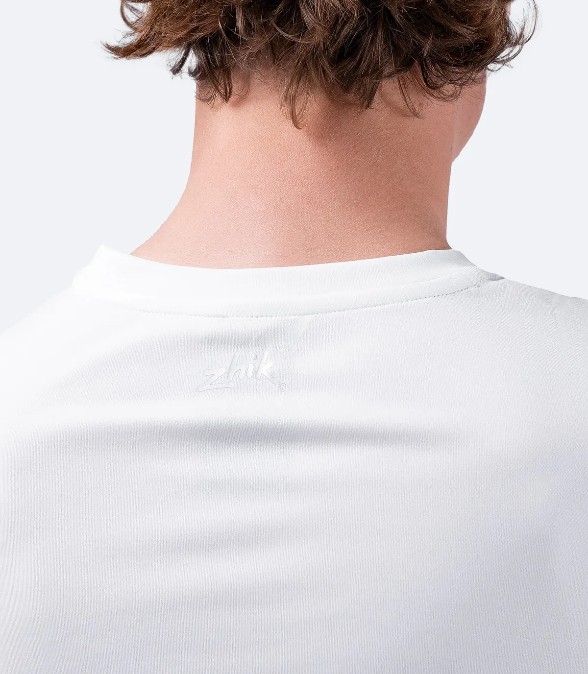 Mens UVActive Long Sleeve Top - White, image 5