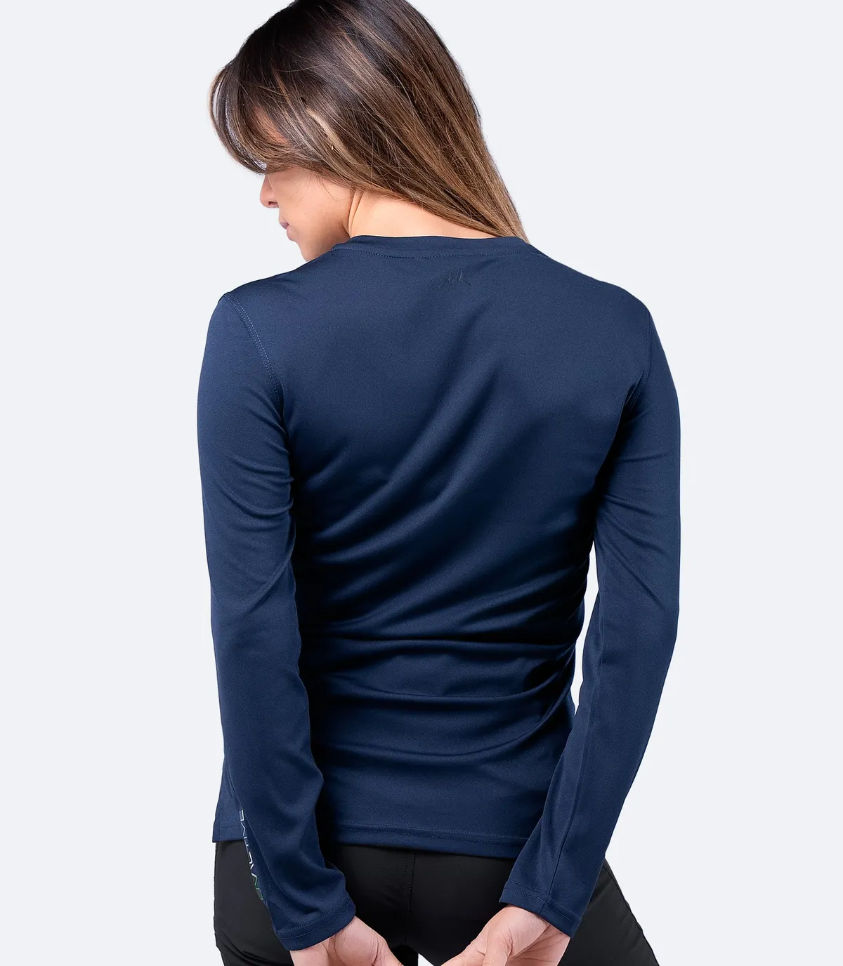 Womens UVActive Long Sleeve Top - Navy, image 3
