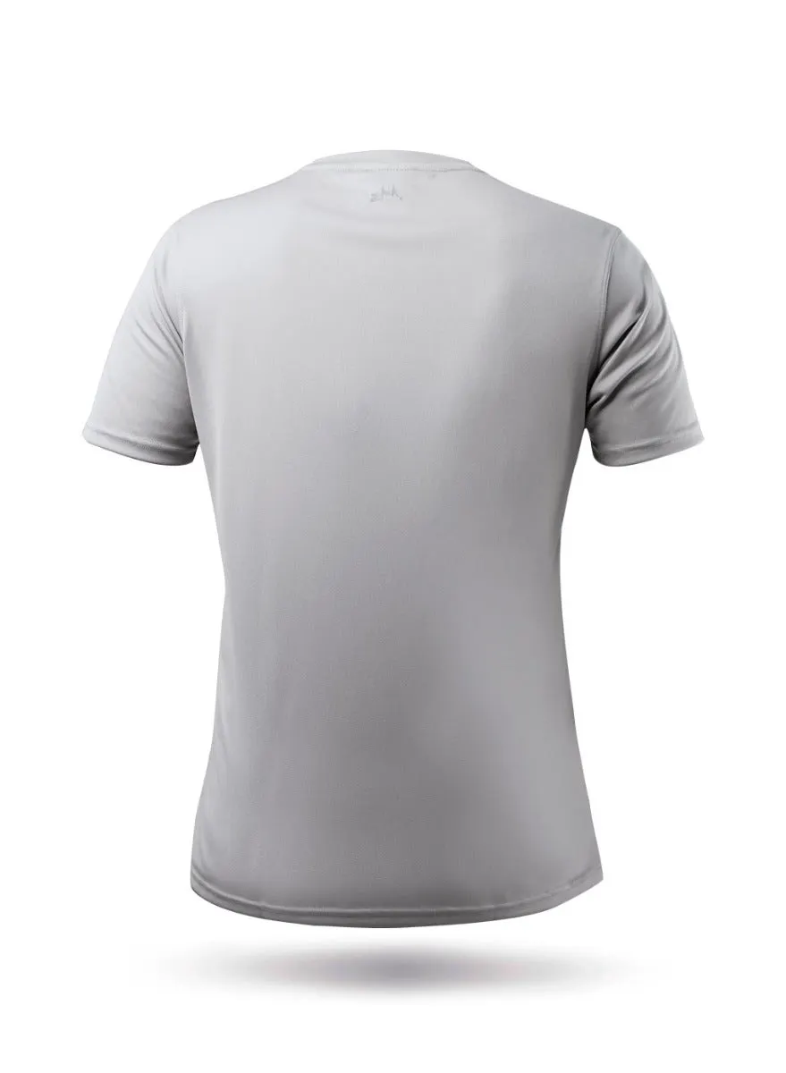 Mens UVActive Short Sleeve Top - Grey, image 7