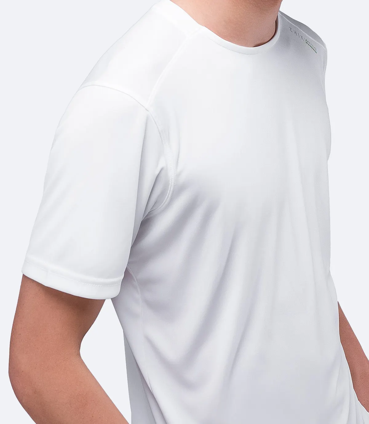 Mens UVActive Short Sleeve Top - White, image 4