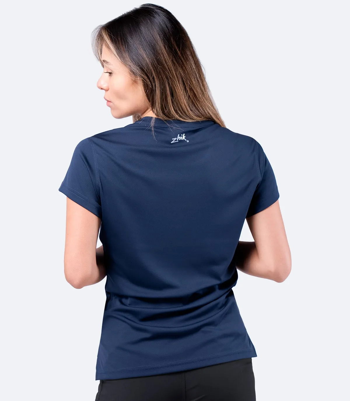 Womens UVActive Short Sleeve Top - Navy, image 5
