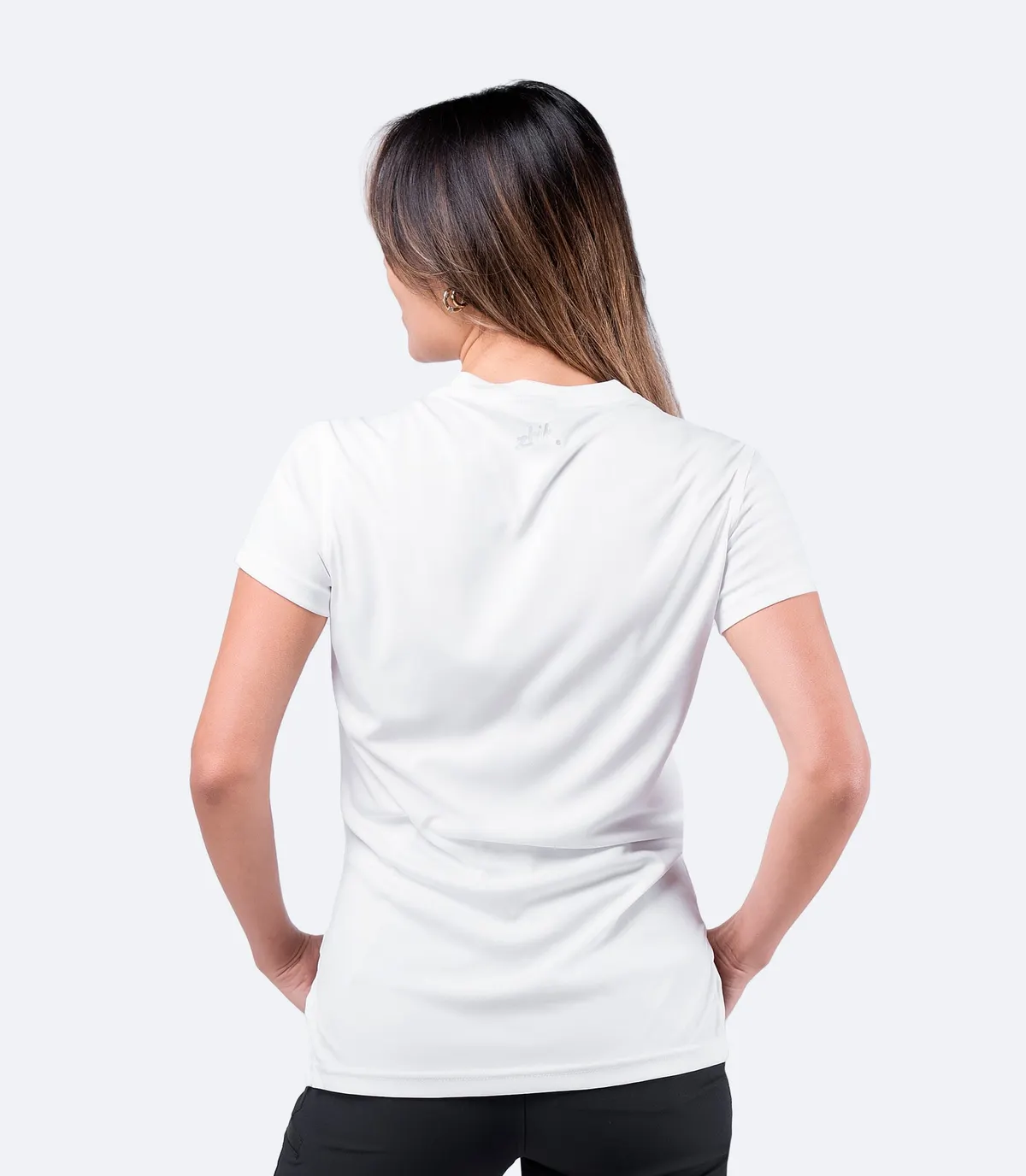 Womens UVActive Short Sleeve Top - White, image 3