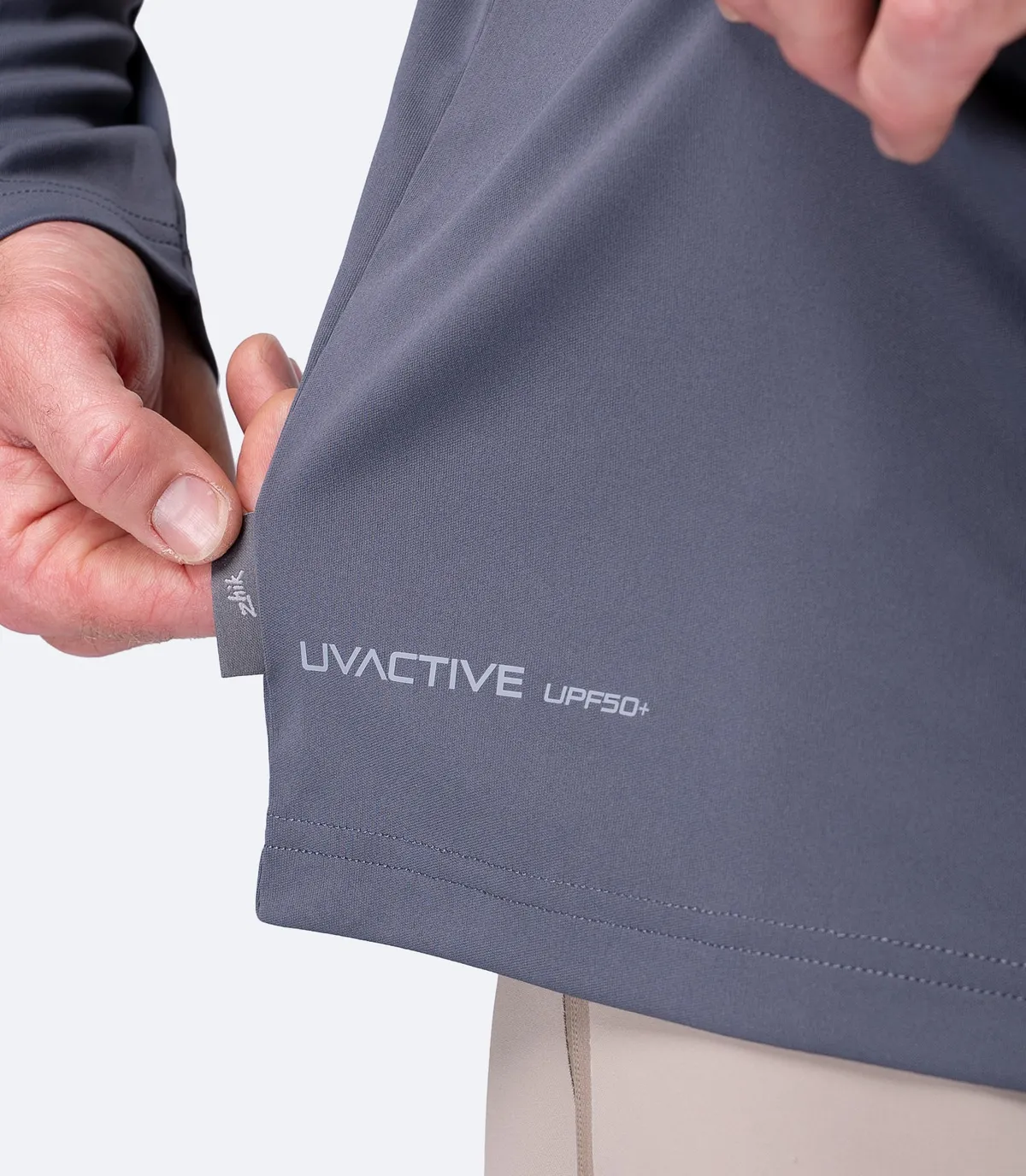 UVActive 1/4 Zip L/S Top Mens - Slate, image 6