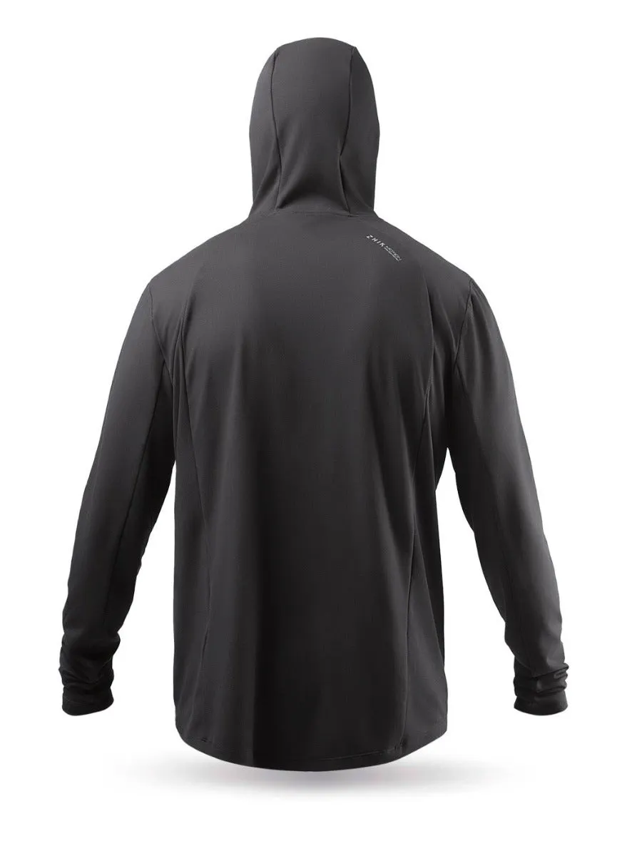 Mens Black ZhikMotion Hooded Top, image 9
