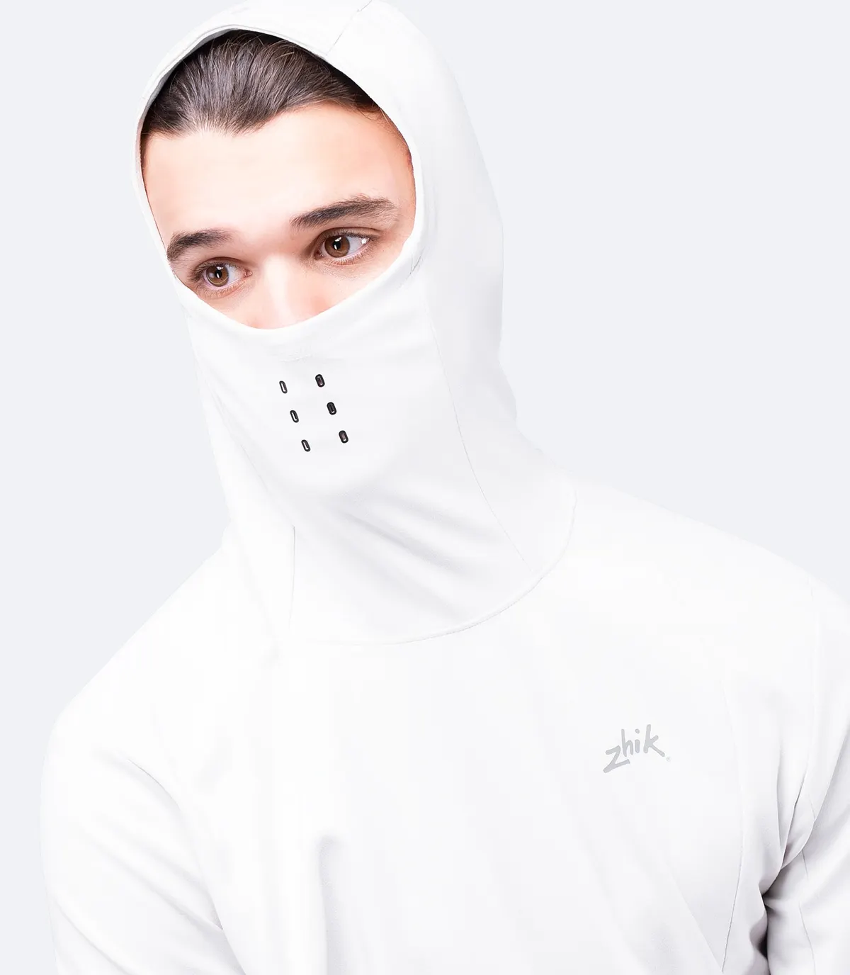 Mens Platinum ZhikMotion Hooded Top, image 4