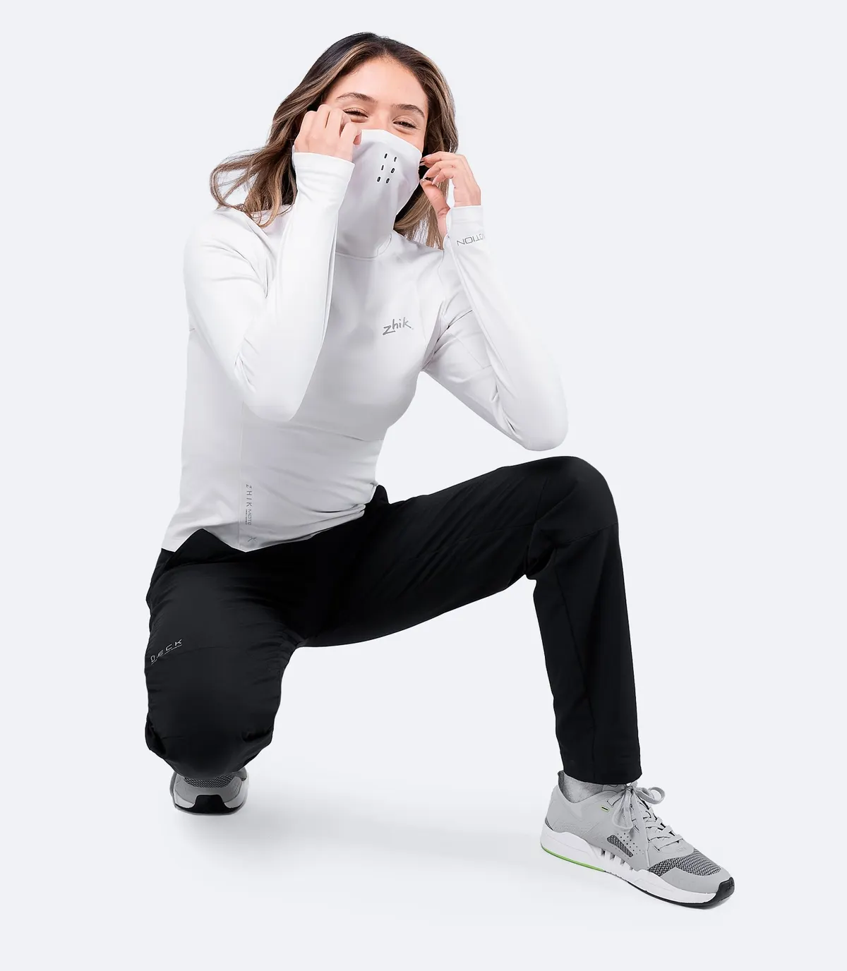 Womens Platinum ZhikMotion Hooded Top, image 6