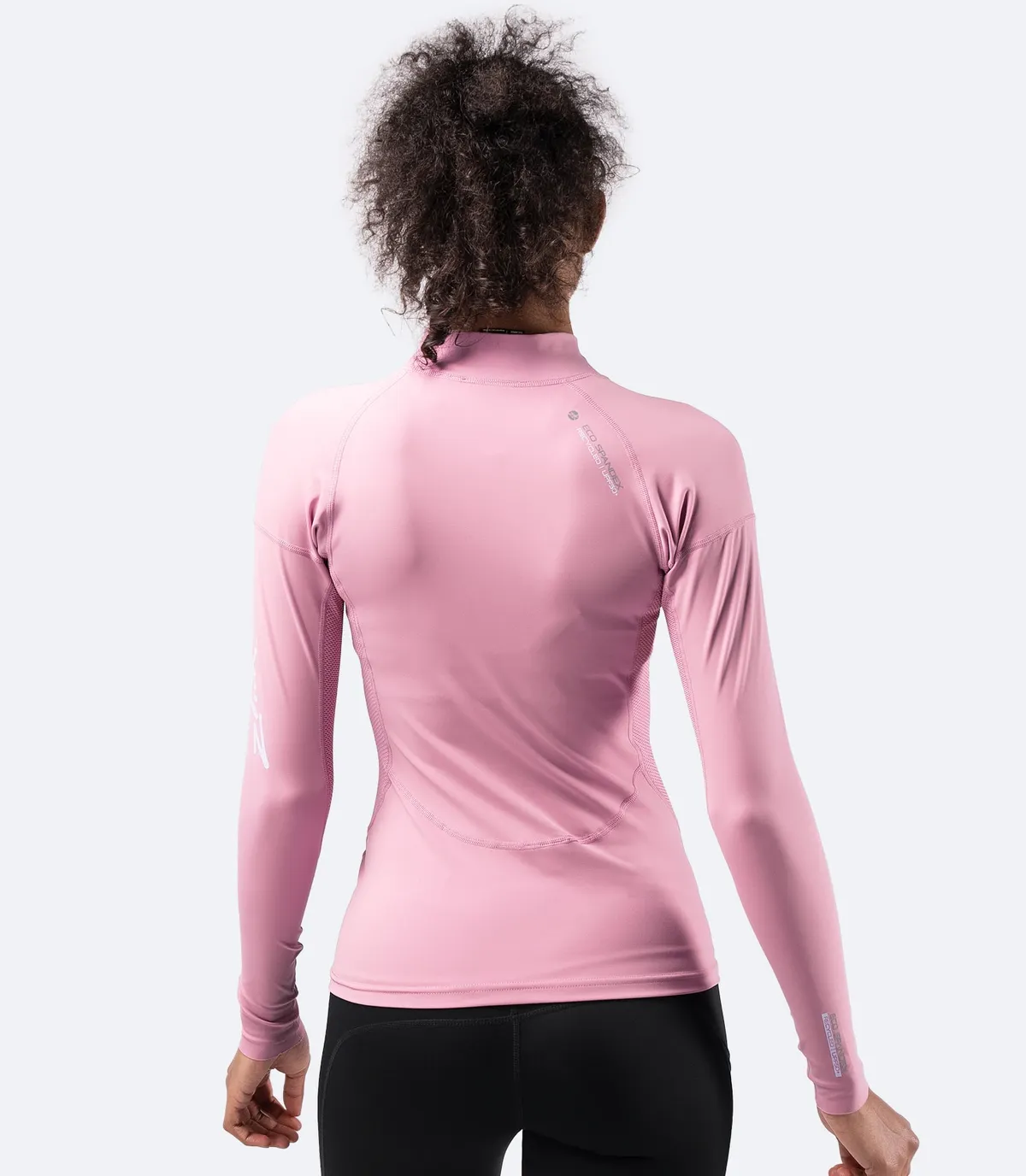Womens Eco Spandex Long Sleeve Top - Pink, image 6