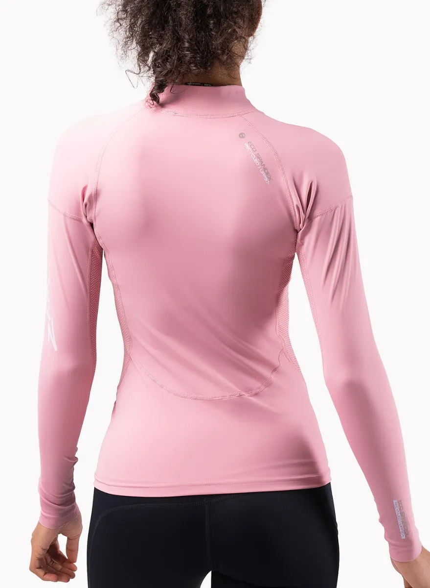 Womens Eco Spandex Long Sleeve Top - Pink, image 9