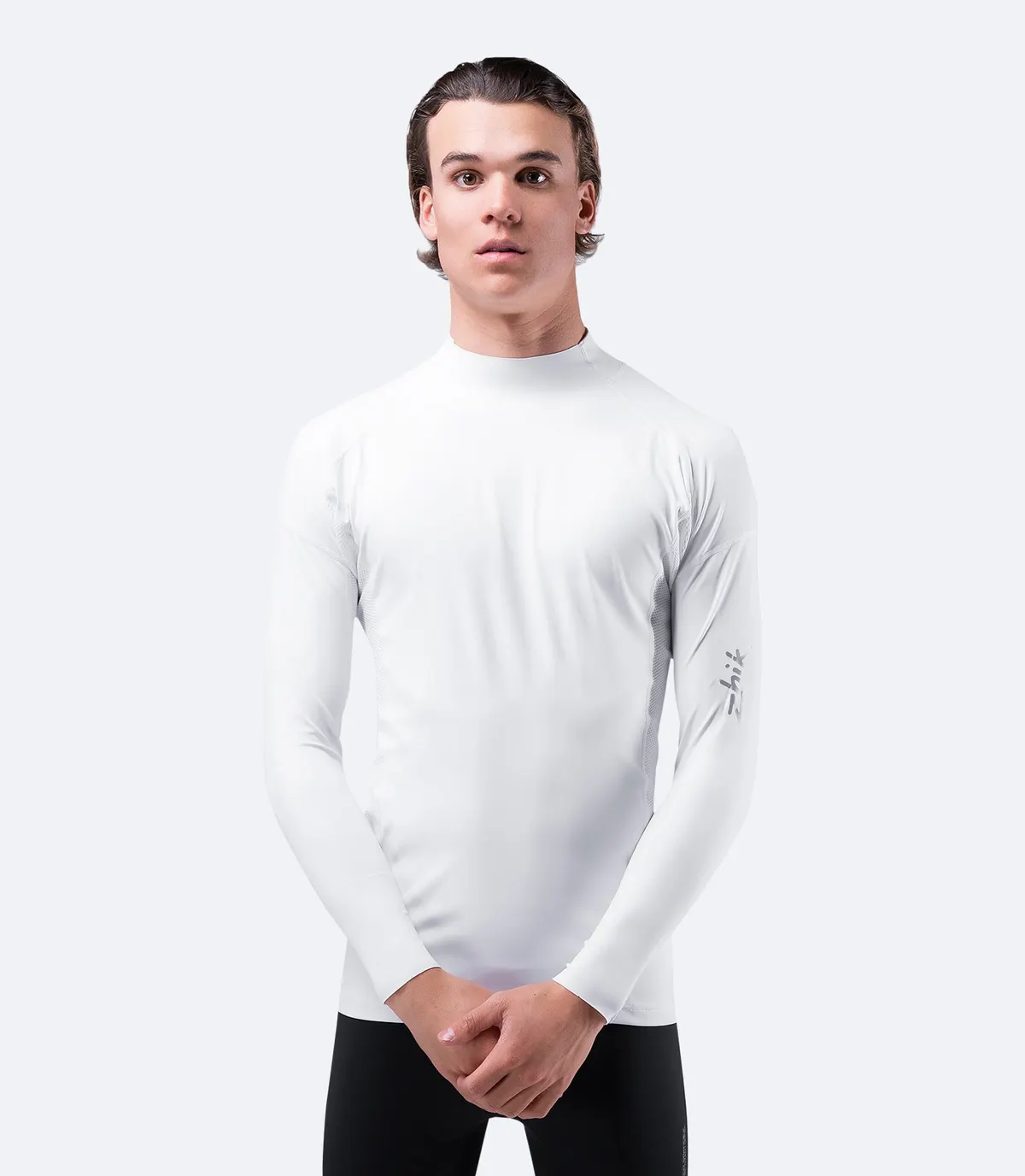 Mens Long Sleeve Eco Spandex Top - Paris Edition, image 9