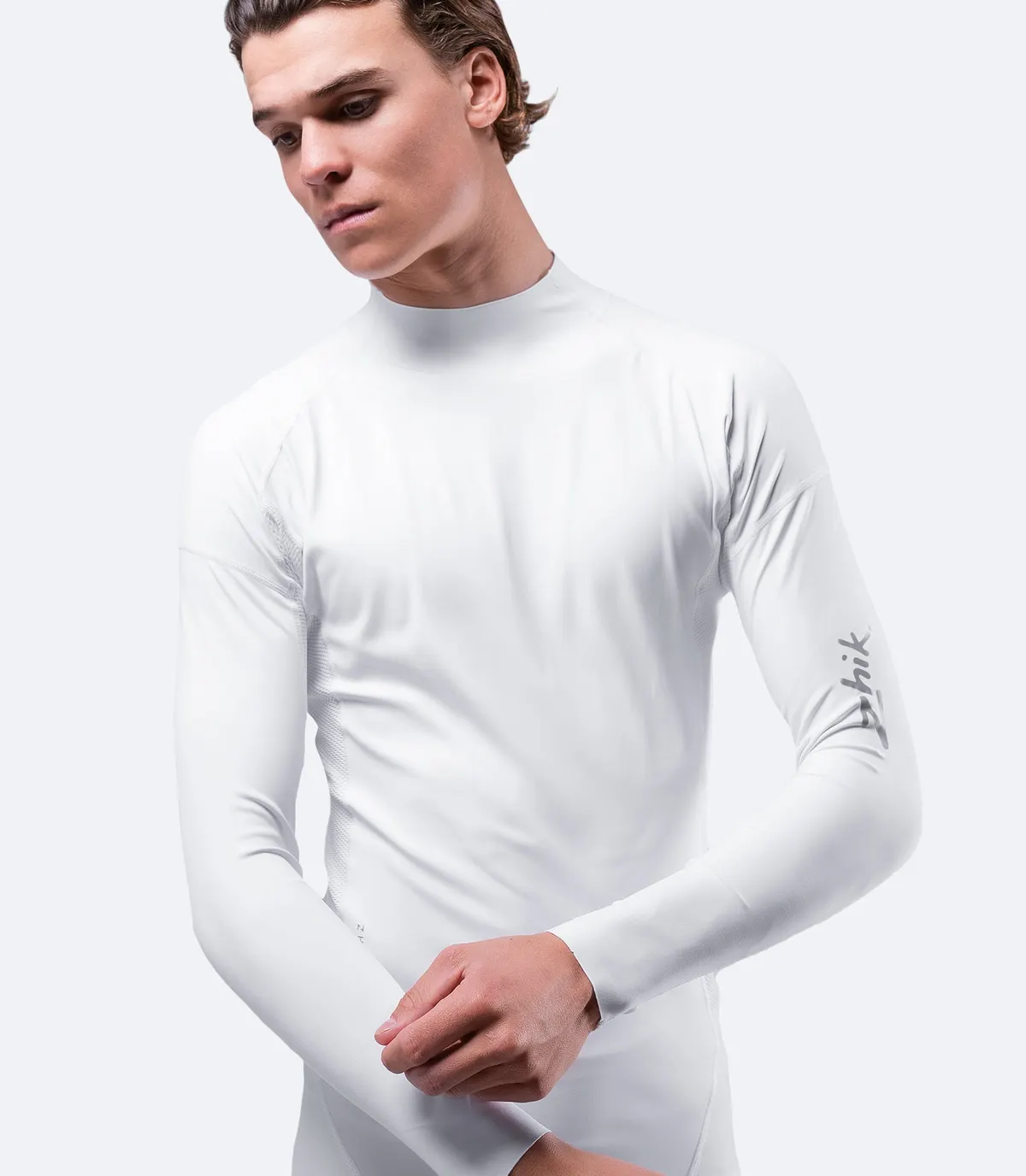 Mens Long Sleeve Eco Spandex Top - Paris Edition, image 4