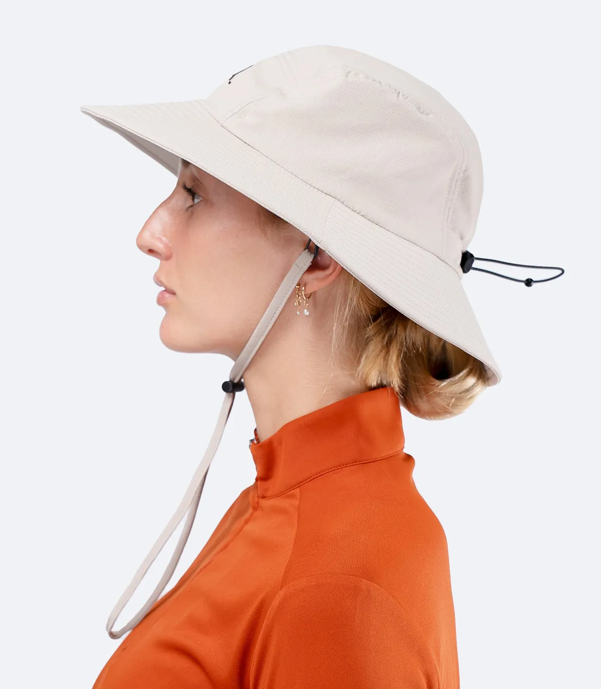 Wide Brim Hat - Stone, image 3