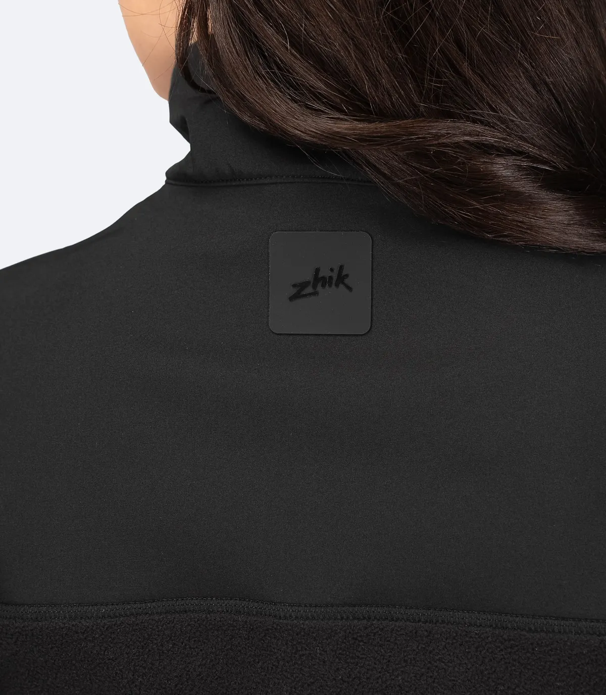 Womens Hybrid Fleece Jacket - Black, image 5