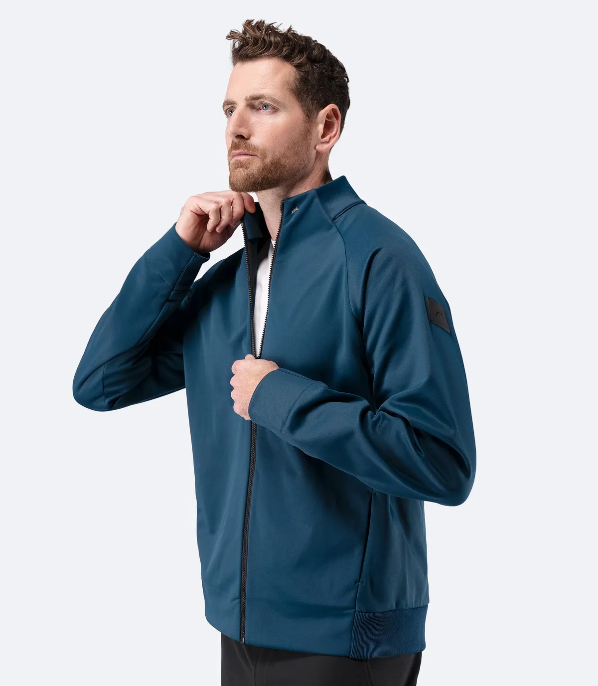 Men's Thermo TechFleece Sports Jacket - Deep Teal, image 3