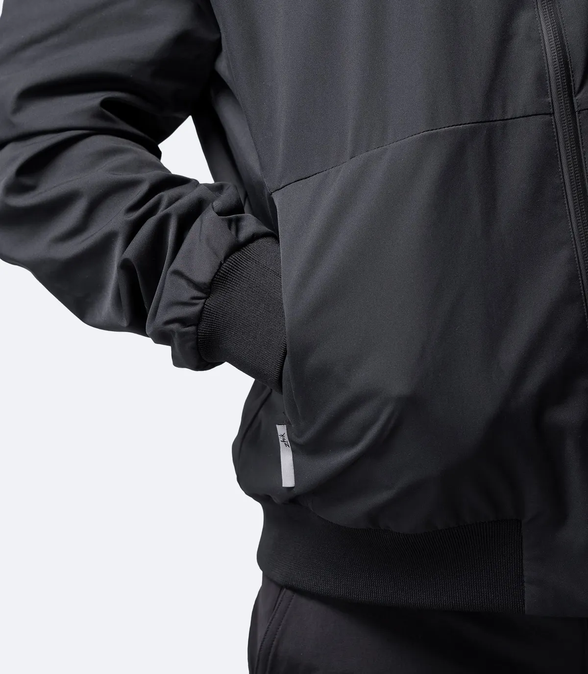 Mens Flight Jacket - Black, image 6