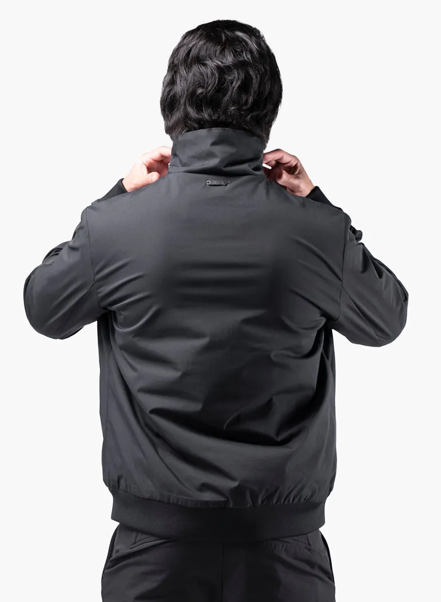 Mens Flight Jacket - Black, image 7