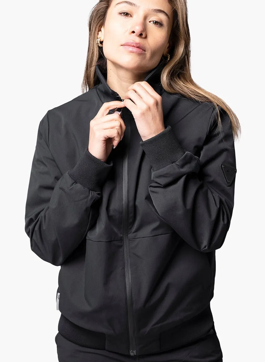 Womens Flight Jacket - Black, image 11