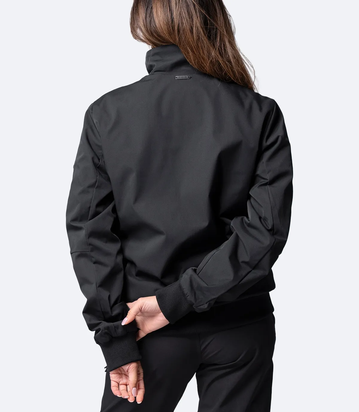 Womens Flight Jacket - Black, image 4