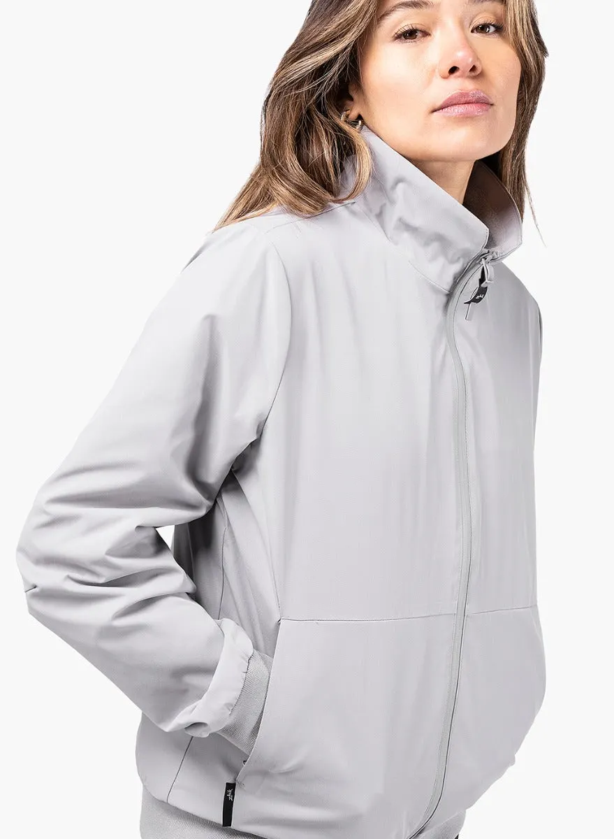 Womens Flight Jacket - Platinum, image 9