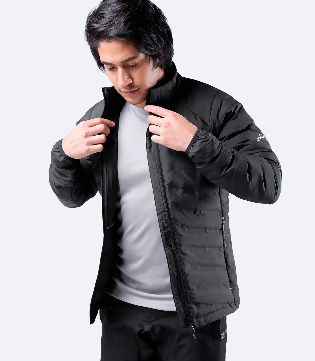 Mens Black Cell Insulated Jacket, image 5