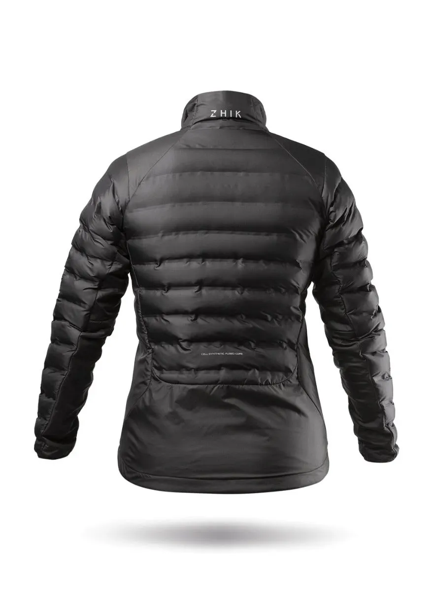 Womens Black Cell Insulated Jacket, image 9
