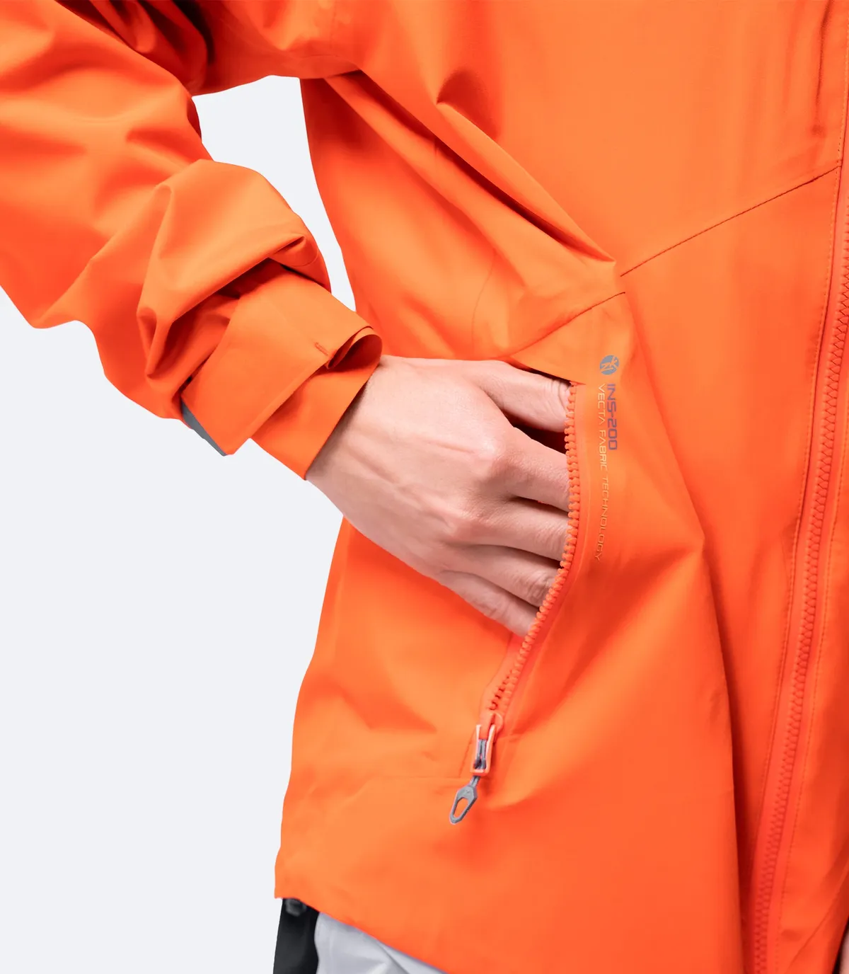 Mens Flame Red INS200 Jacket, image 6