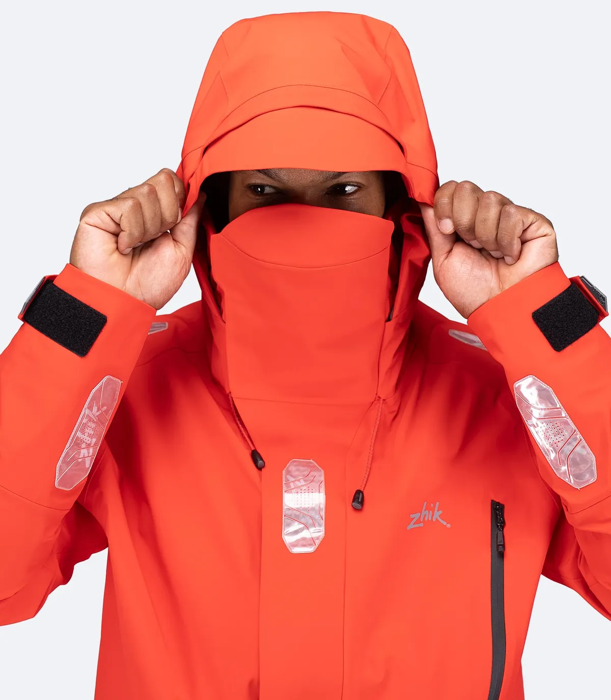 Mens OFS700 Jacket - Flame Red, image 4