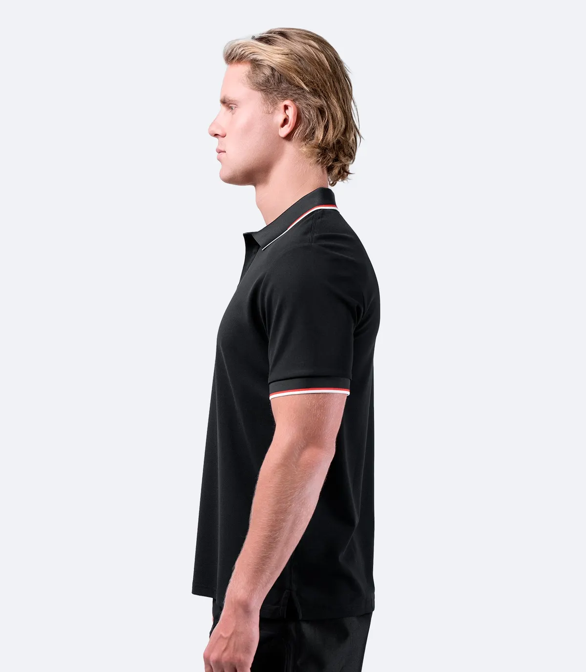 Mens Elite Polo - Black, image 4