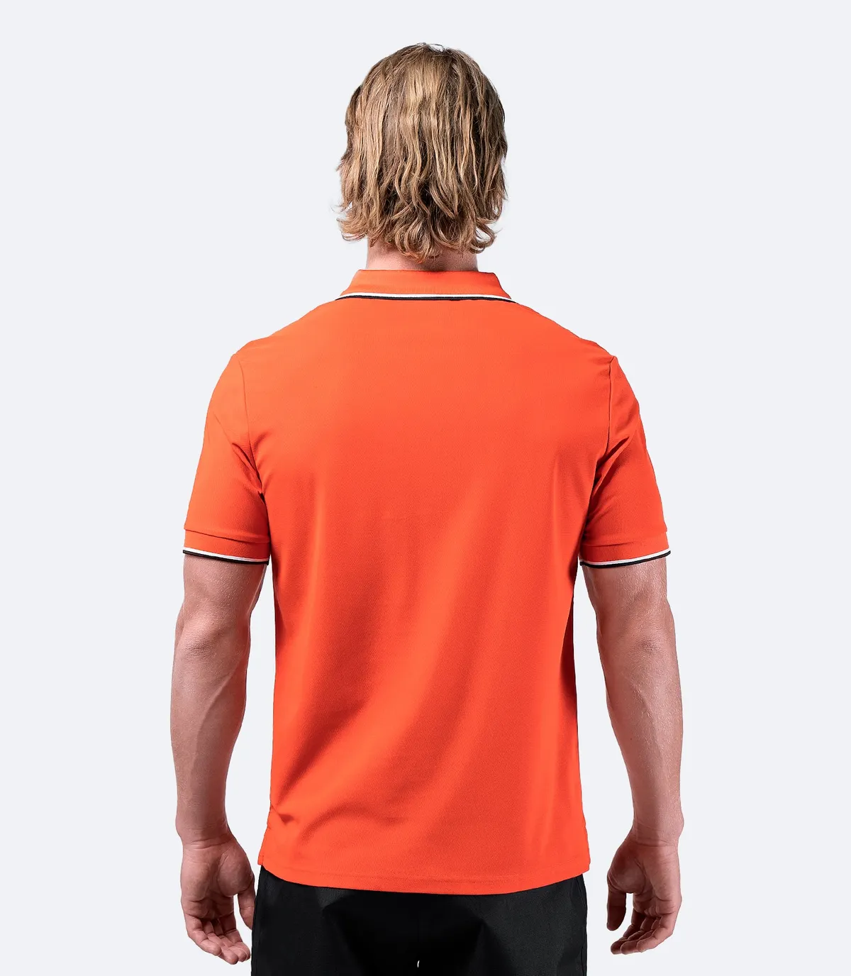 Mens Elite Polo - Ocean Red, image 3