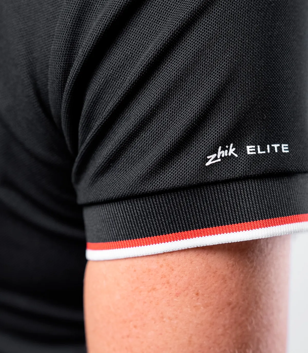 Womens Elite Polo - Black, image 4