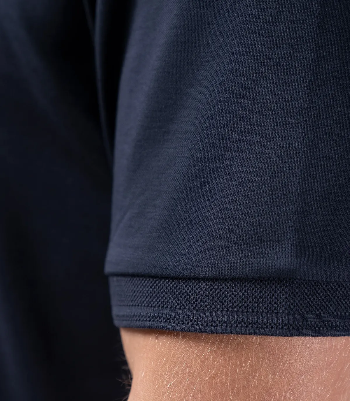 Mens Pima Cotton Polo - Navy, image 3