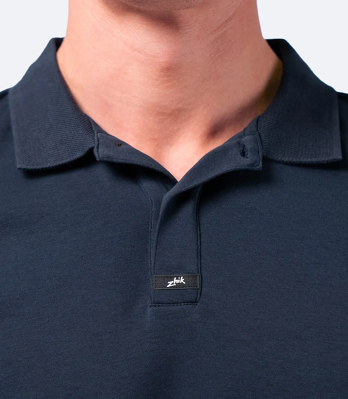 Mens Pima Cotton Polo - Navy, image 4