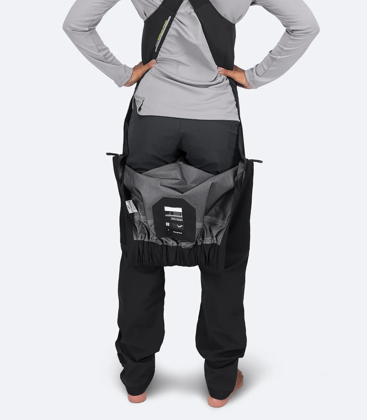 Womens OFS700 Salopette - Black, image 3