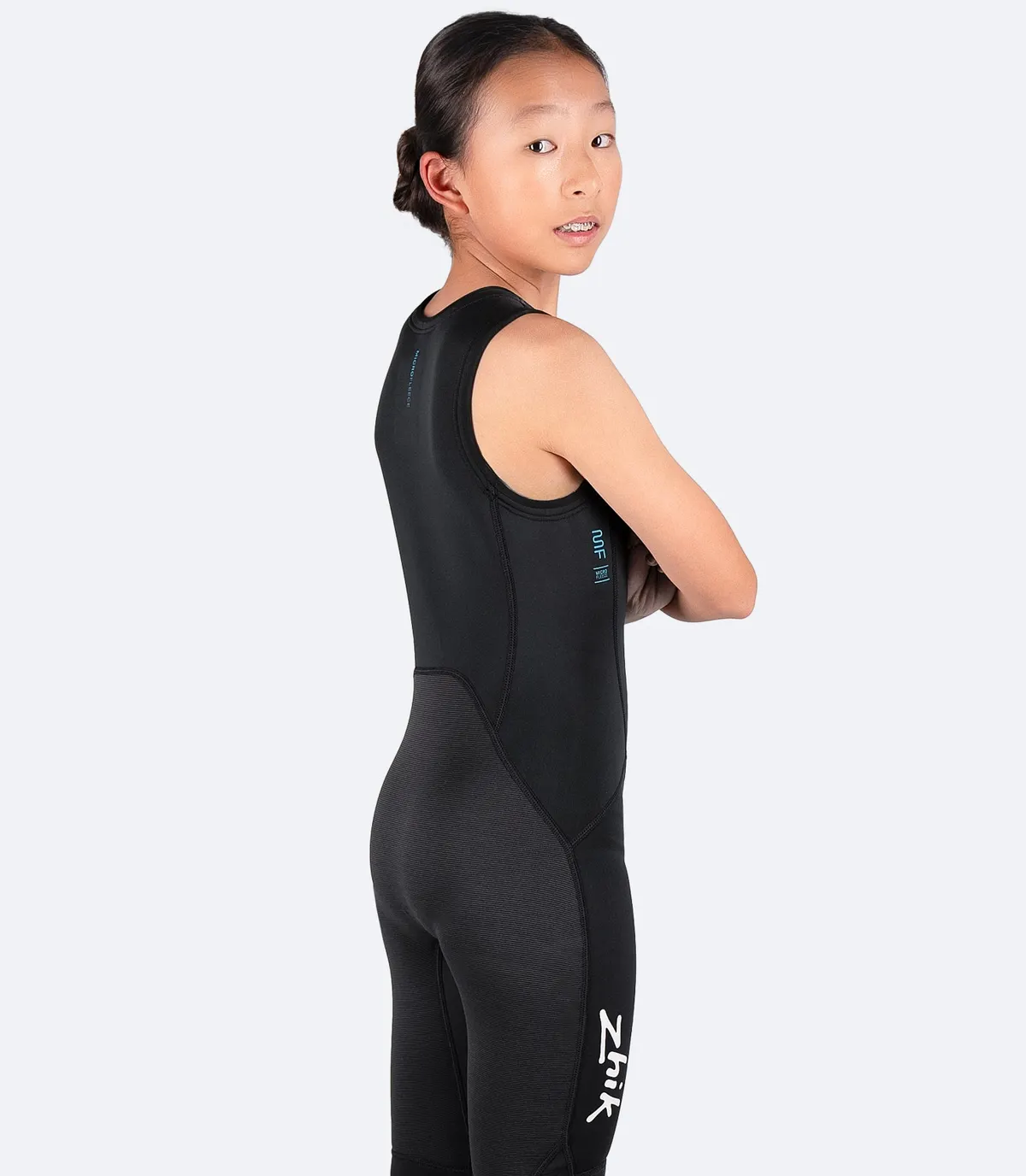 Youth Microfleece Skiff Suit, image 4