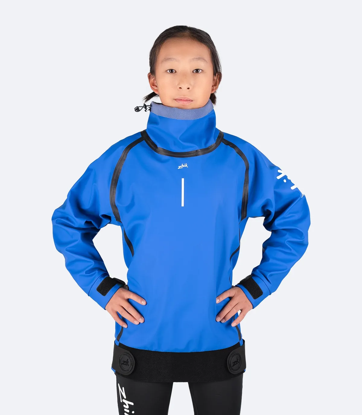Youth Aqua Smock - Blue, image 6