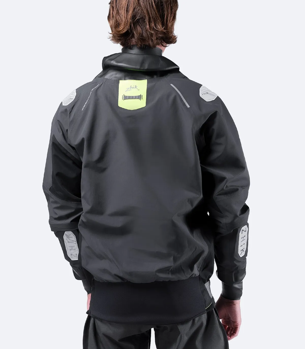 Black OFS800 Latex Smock, image 5