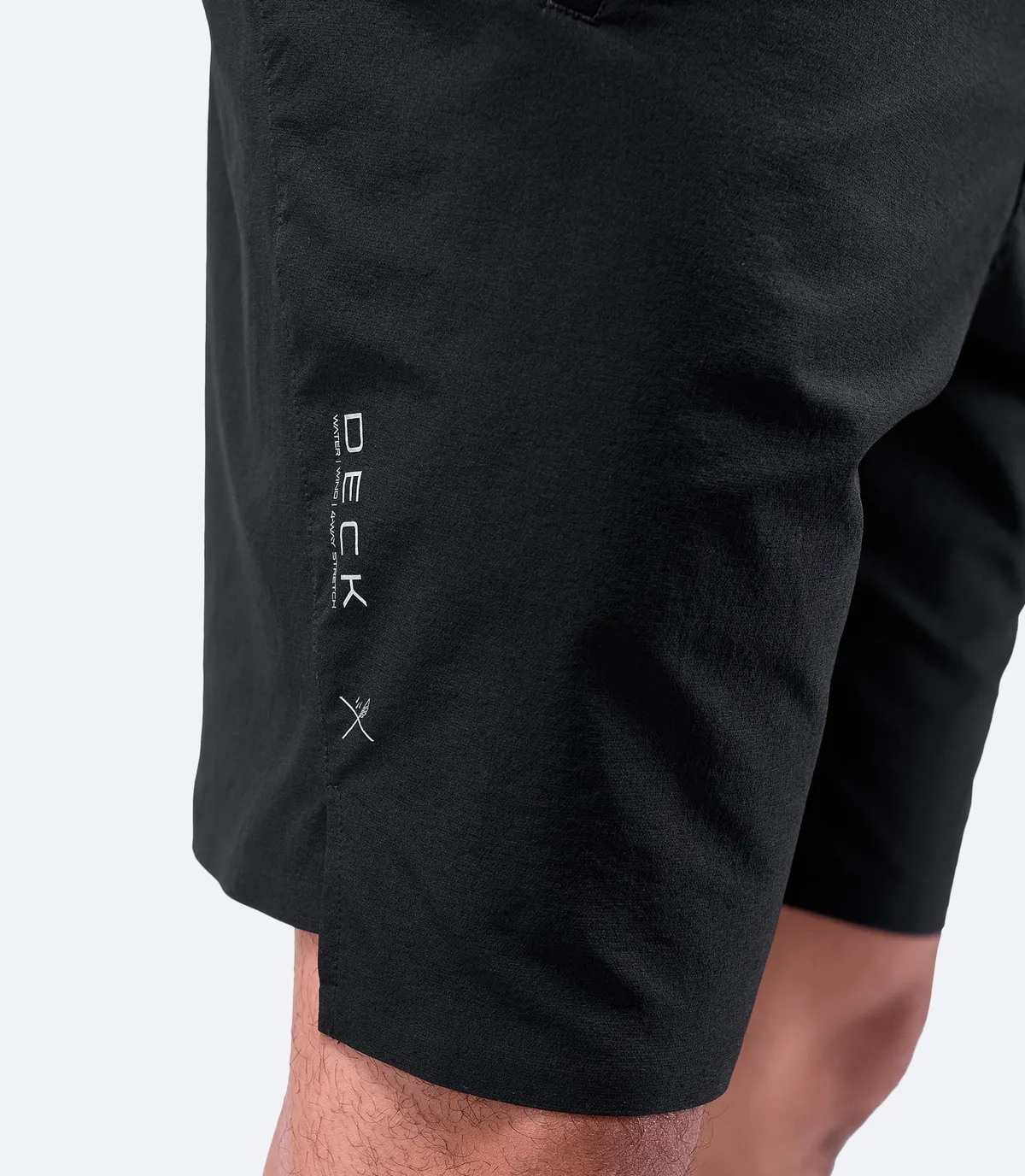 Mens Black Deck Shorts, image 5