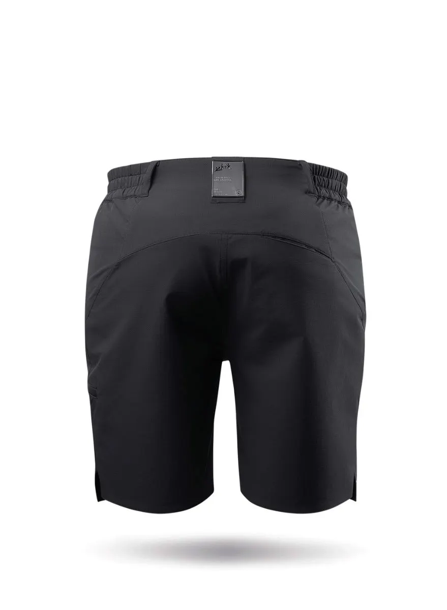 Womens Black Deck Shorts, image 8