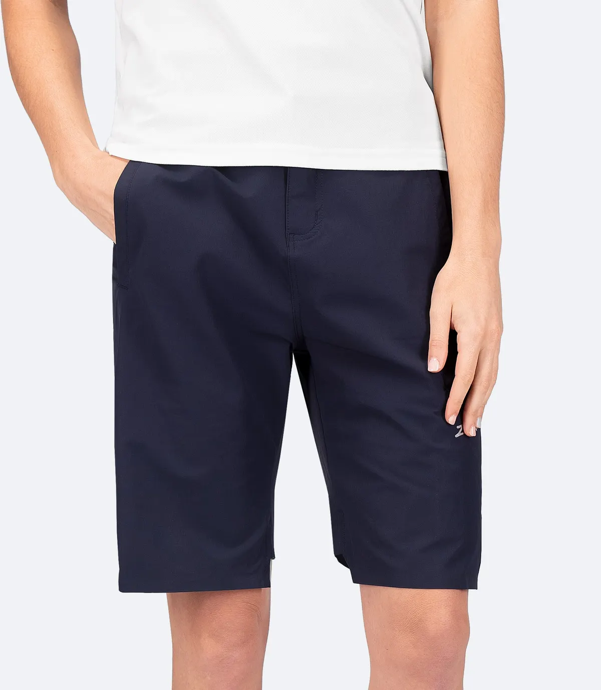 Womens Deck Short - Navy, image 5