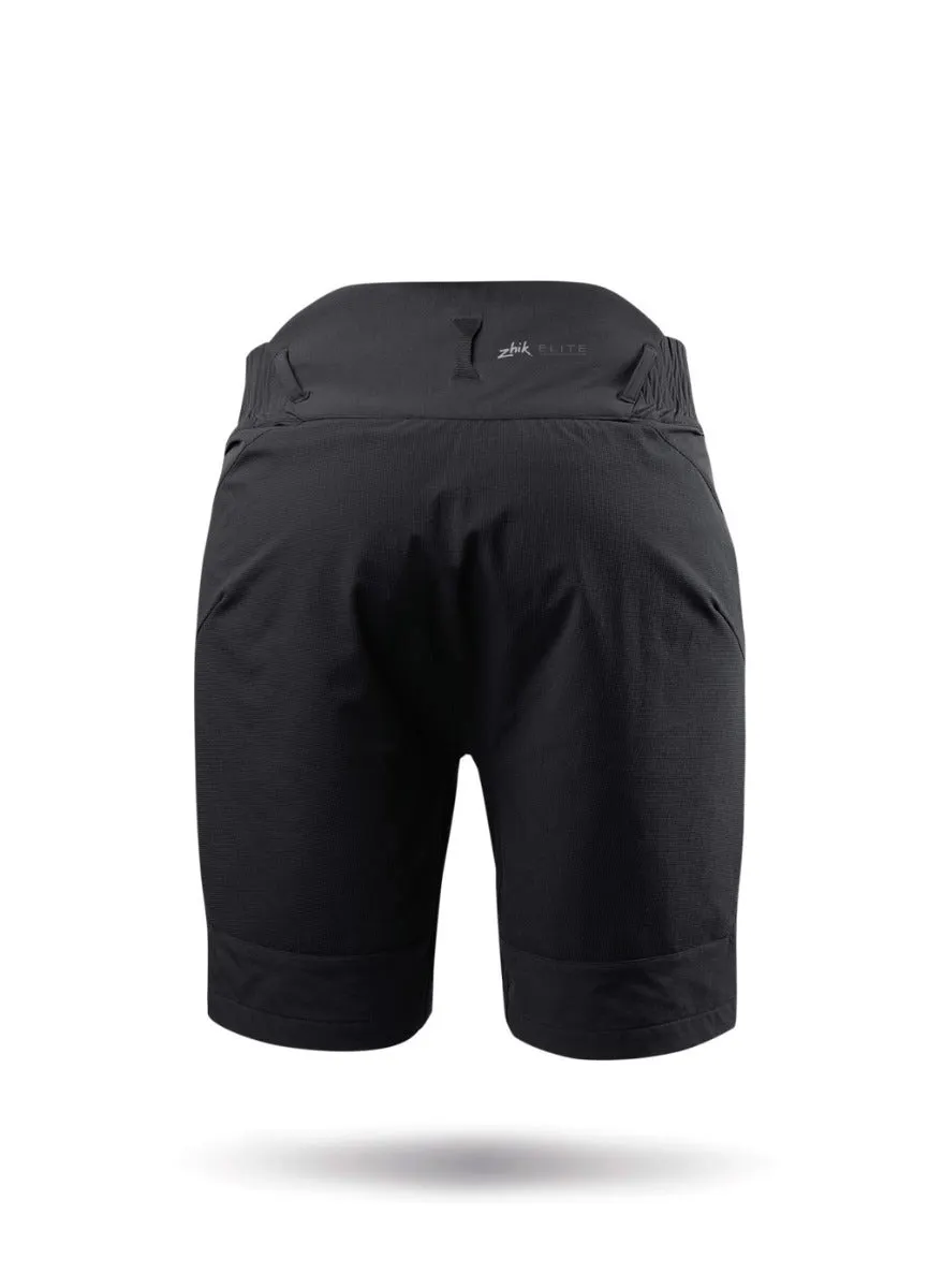 Womens Black Elite Shorts, image 8