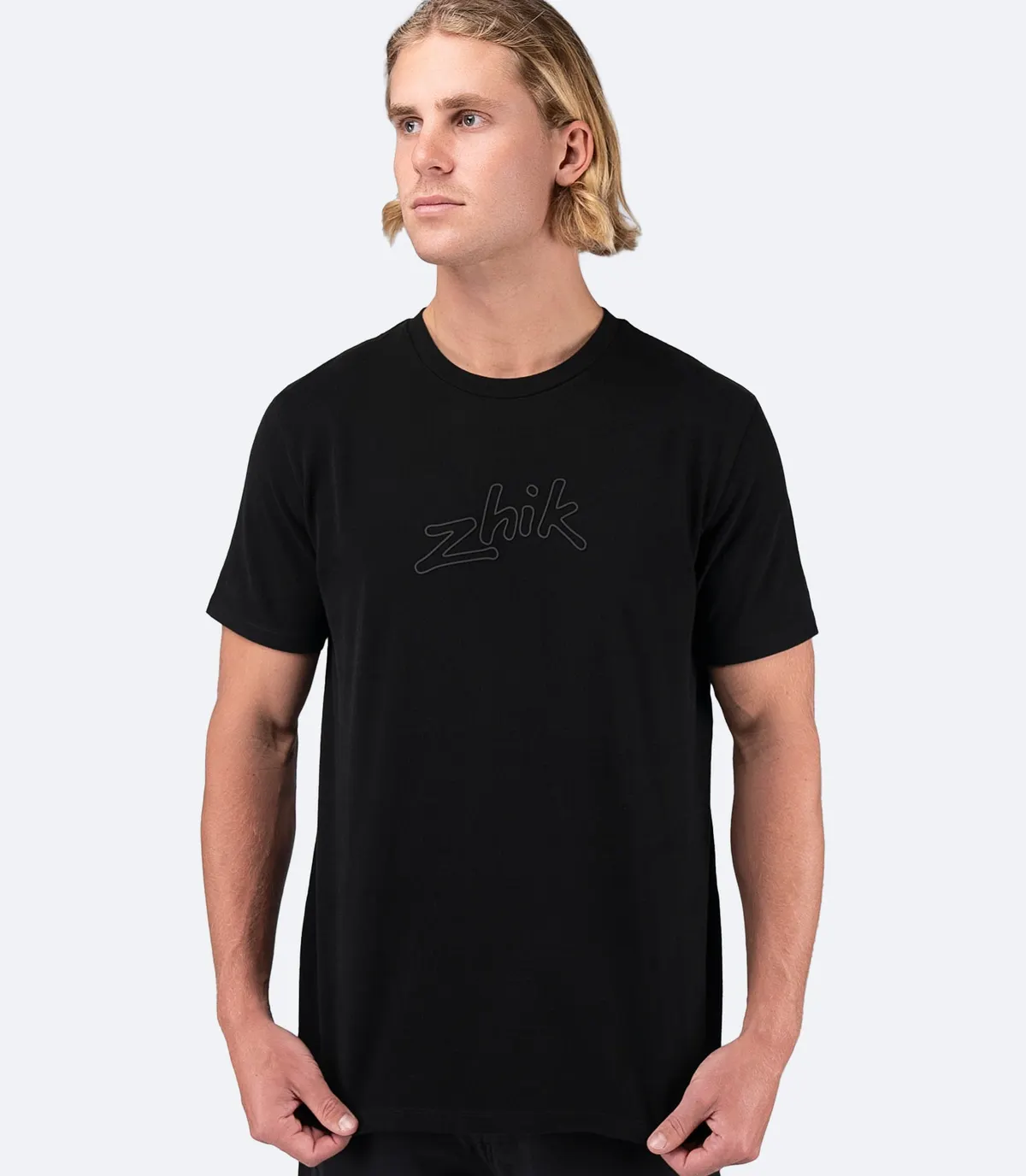Mens Zhik 3D Logo Tee - Black, image 3