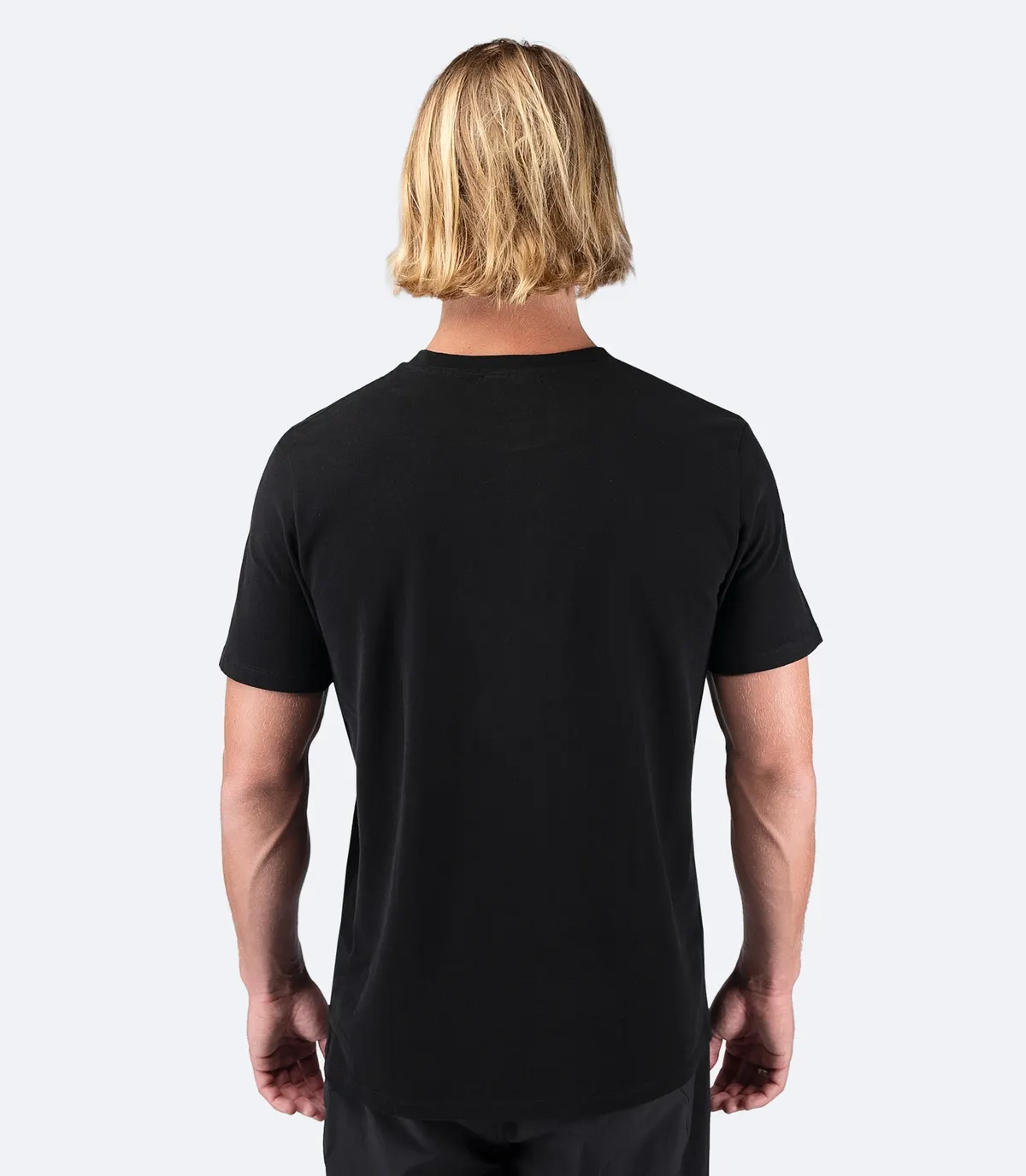 Mens Square Print Tee - Black, image 3