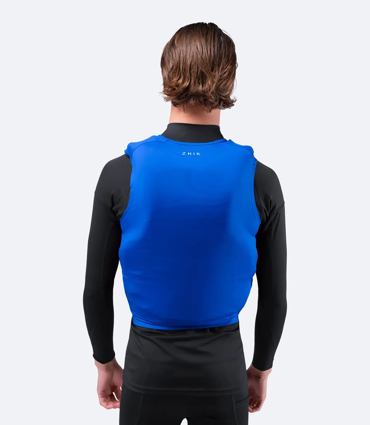 Spandex Event Pinnie - Cyan, image 3