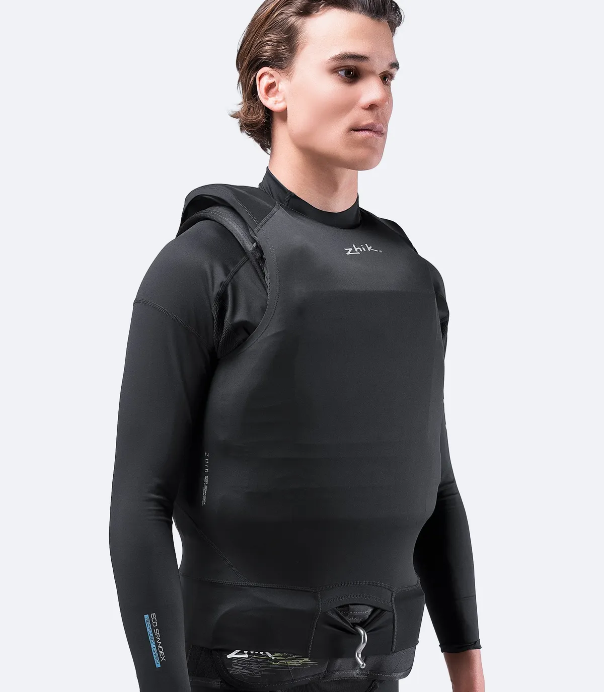 Eco Spandex Race Vest - Black, image 3