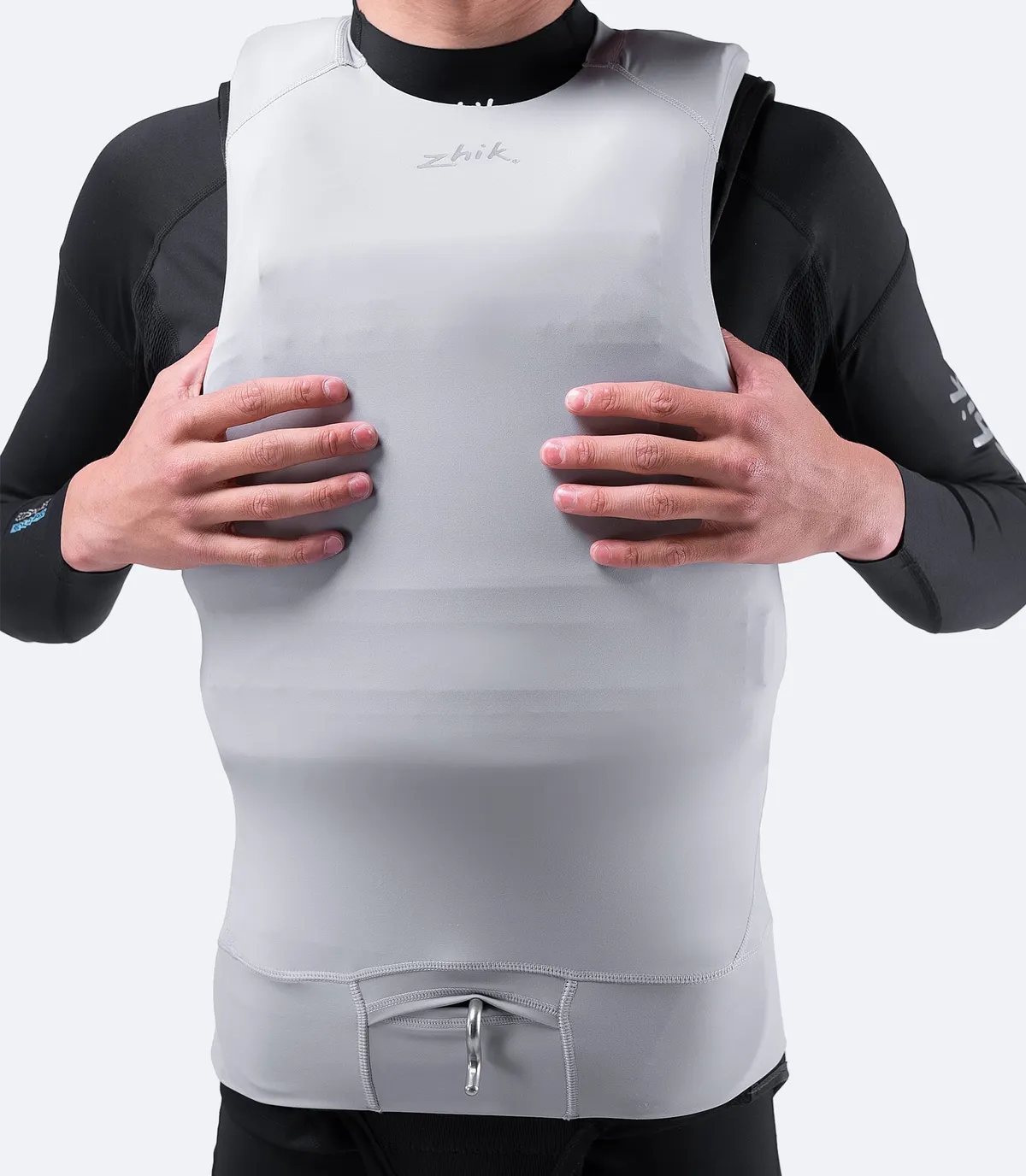 Eco Spandex Race Vest - Platinum, image 4