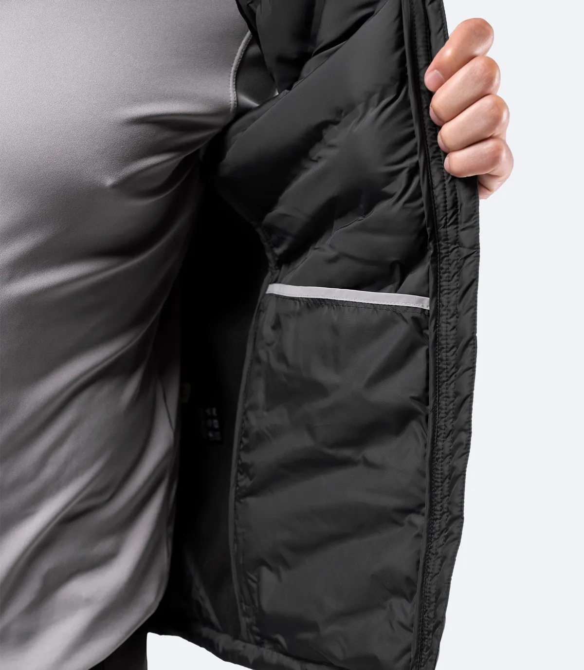 Mens Black Cell Insulated Vest, image 5