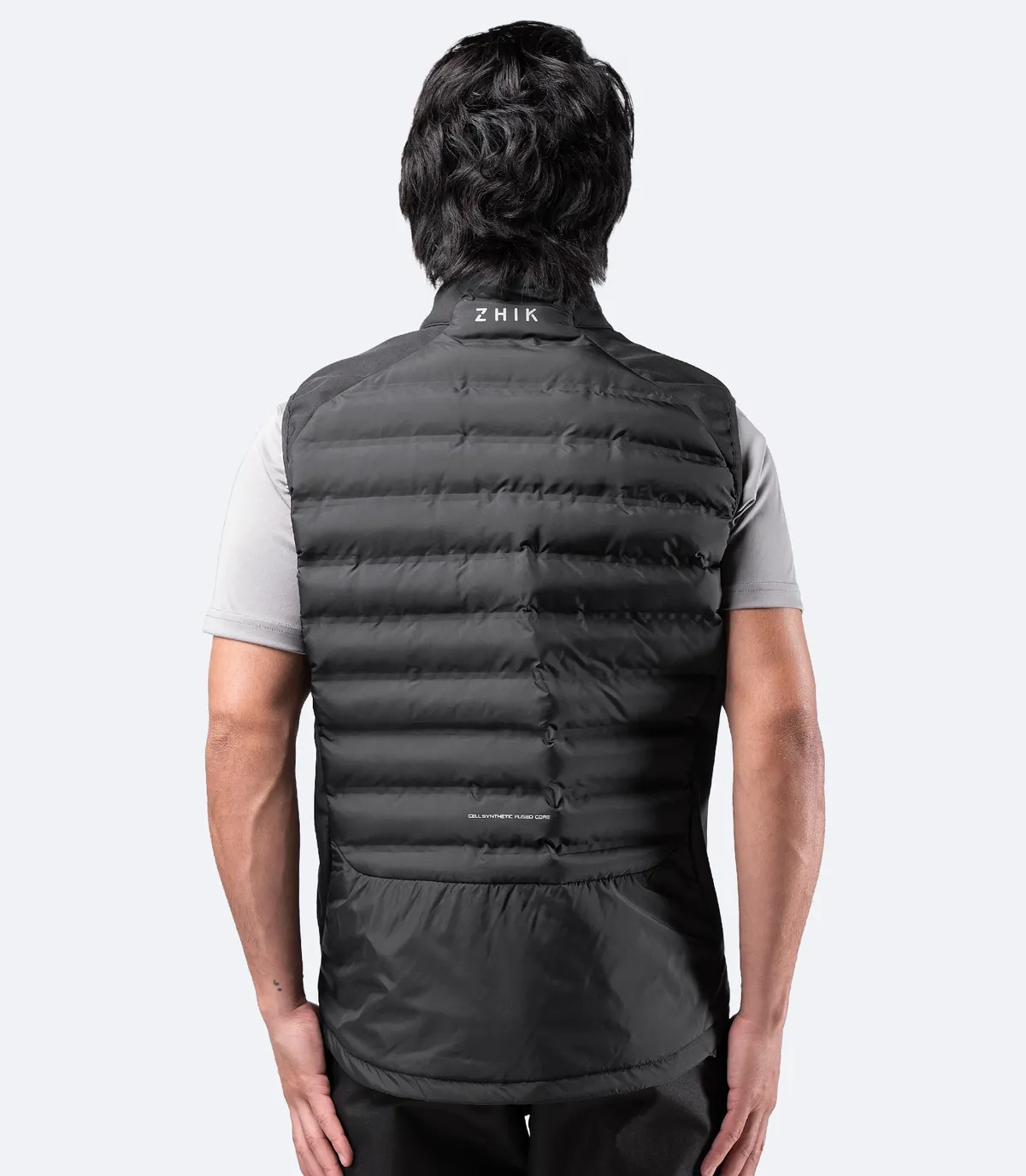 Mens Black Cell Insulated Vest, image 3