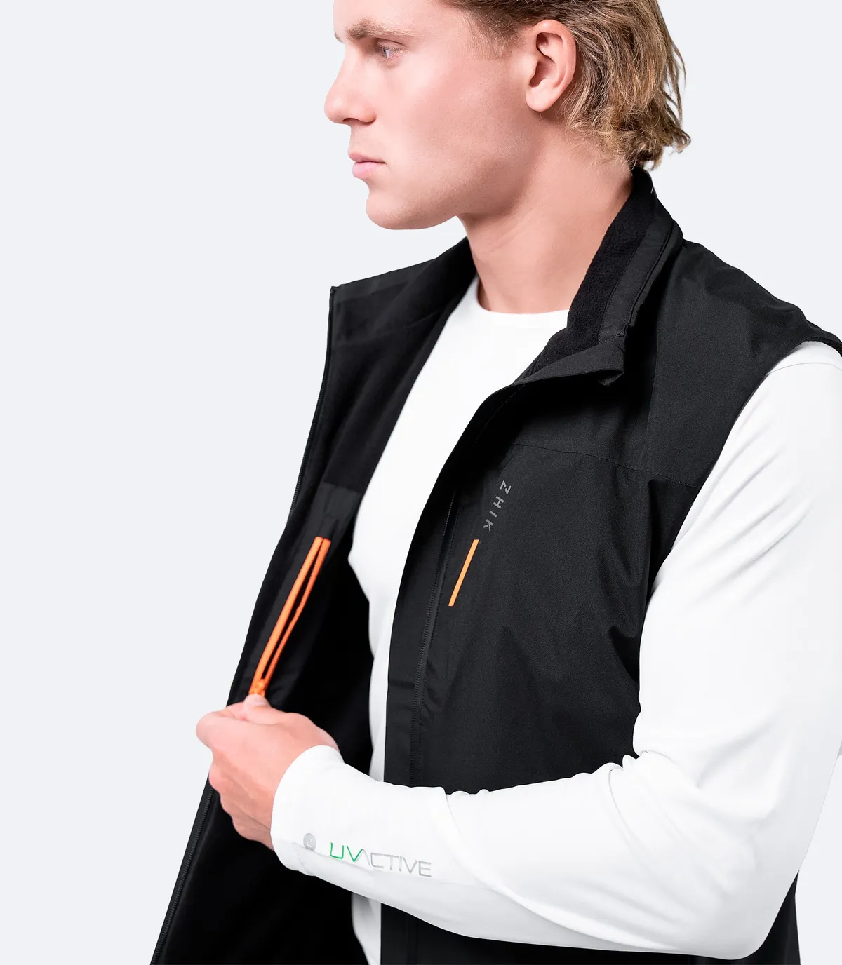Black INS100 Vest, image 3