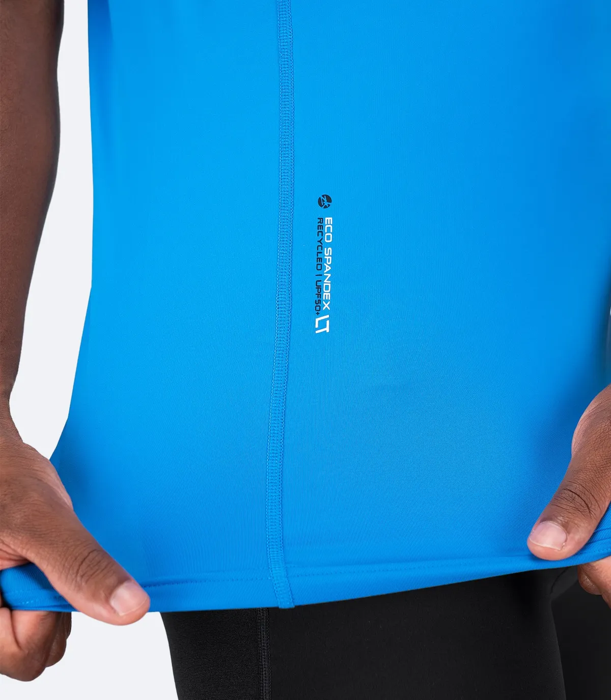 Mens Eco Spandex LT Race Singlet - Cyan, image 5