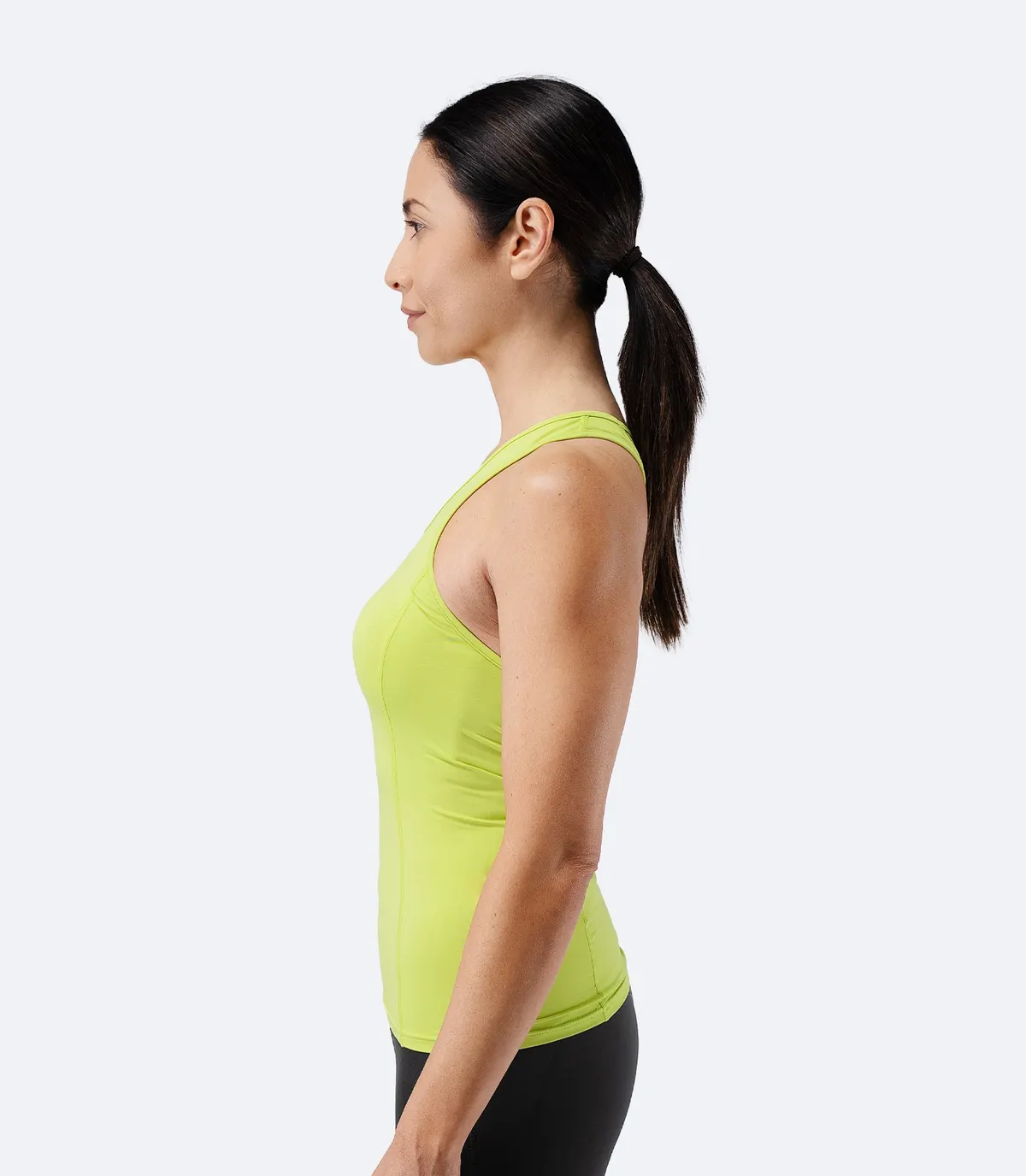 Women's Eco Spandex LT Race Singlet - Lime, image 3