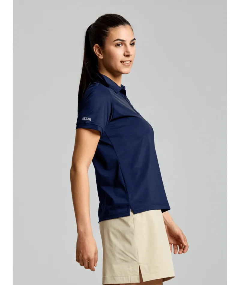 Women's Tech Pique Polo SS, image 3
